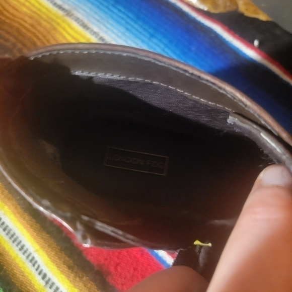 London Fog Women's Brown Ankle Boots Leather Upper Size 8M - Picture 9 of 11